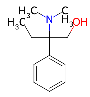 2-DIMETHYL AMINO-2-PHENYL BUTANOL